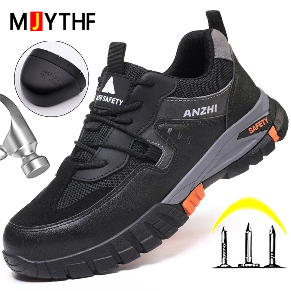 Anti Loop Rubber - Men Anti Static Work Safety Shoes