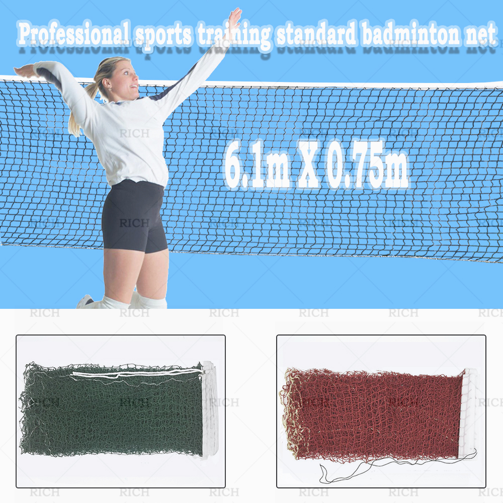Table Tennis Volleyball - 6.1mX0.75m Professional Sport Training Standard Badminton