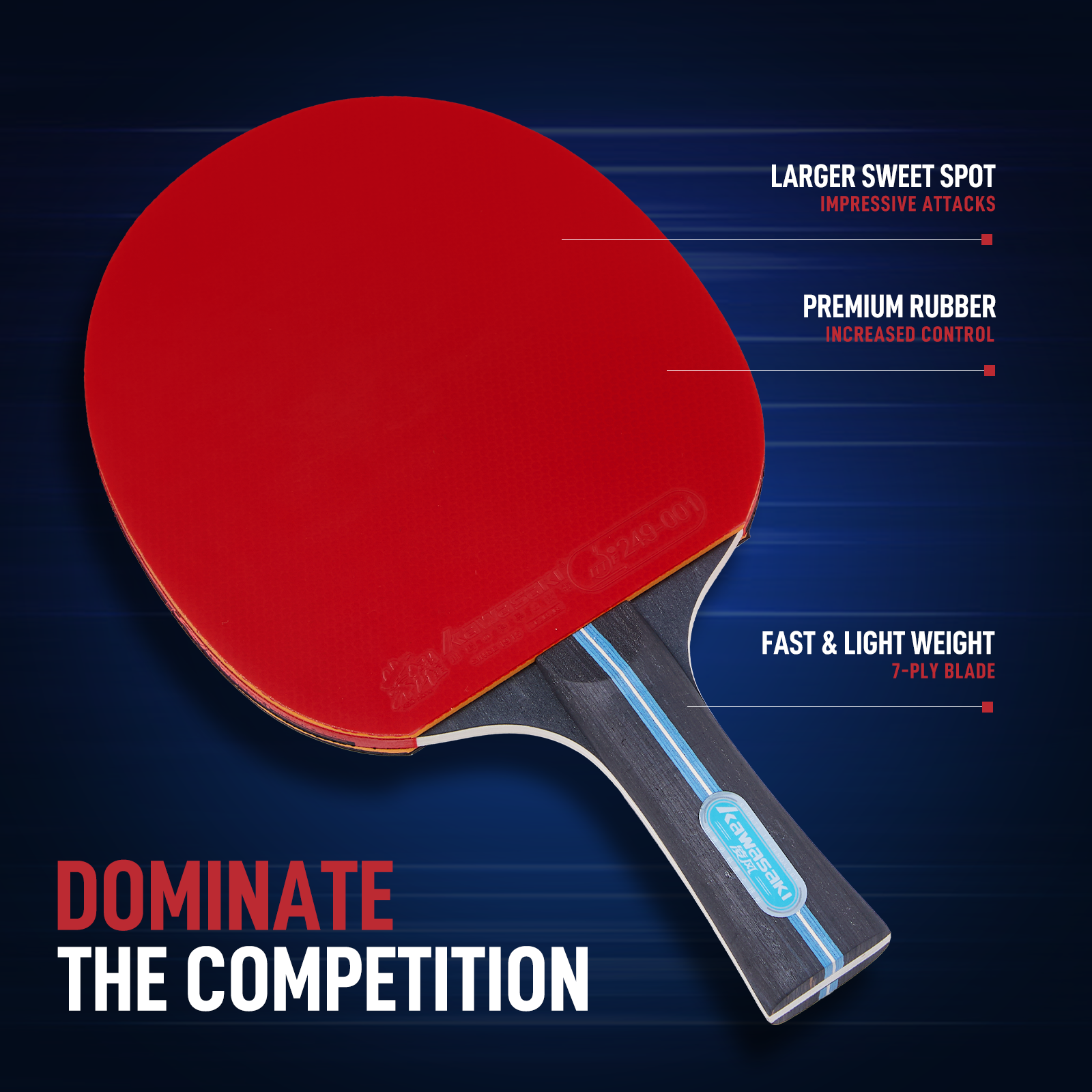Kawasaki Table Tennis Equipmen - Table Tennis Zlc のレビューと価格