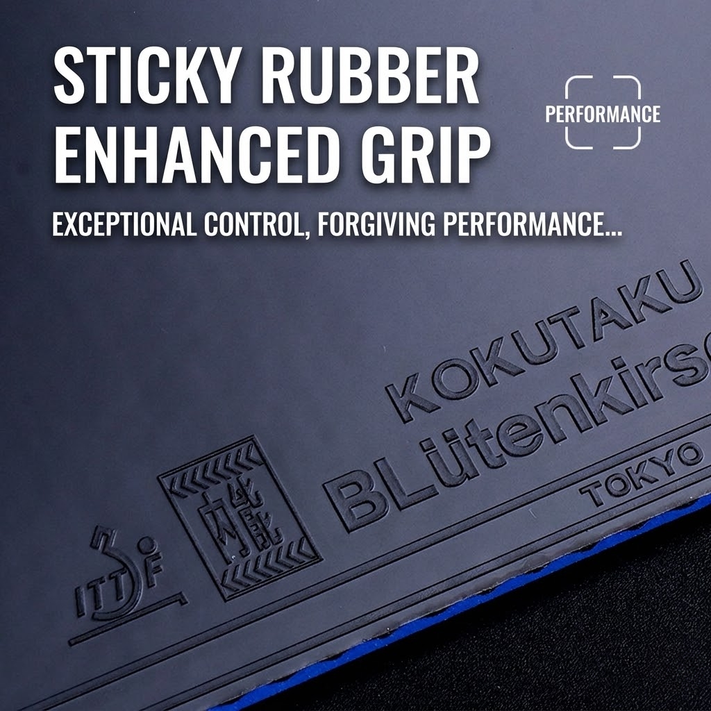 Kokutaku Table Tennis Racket R - Table Tennis Paddle Set のレビューと価格