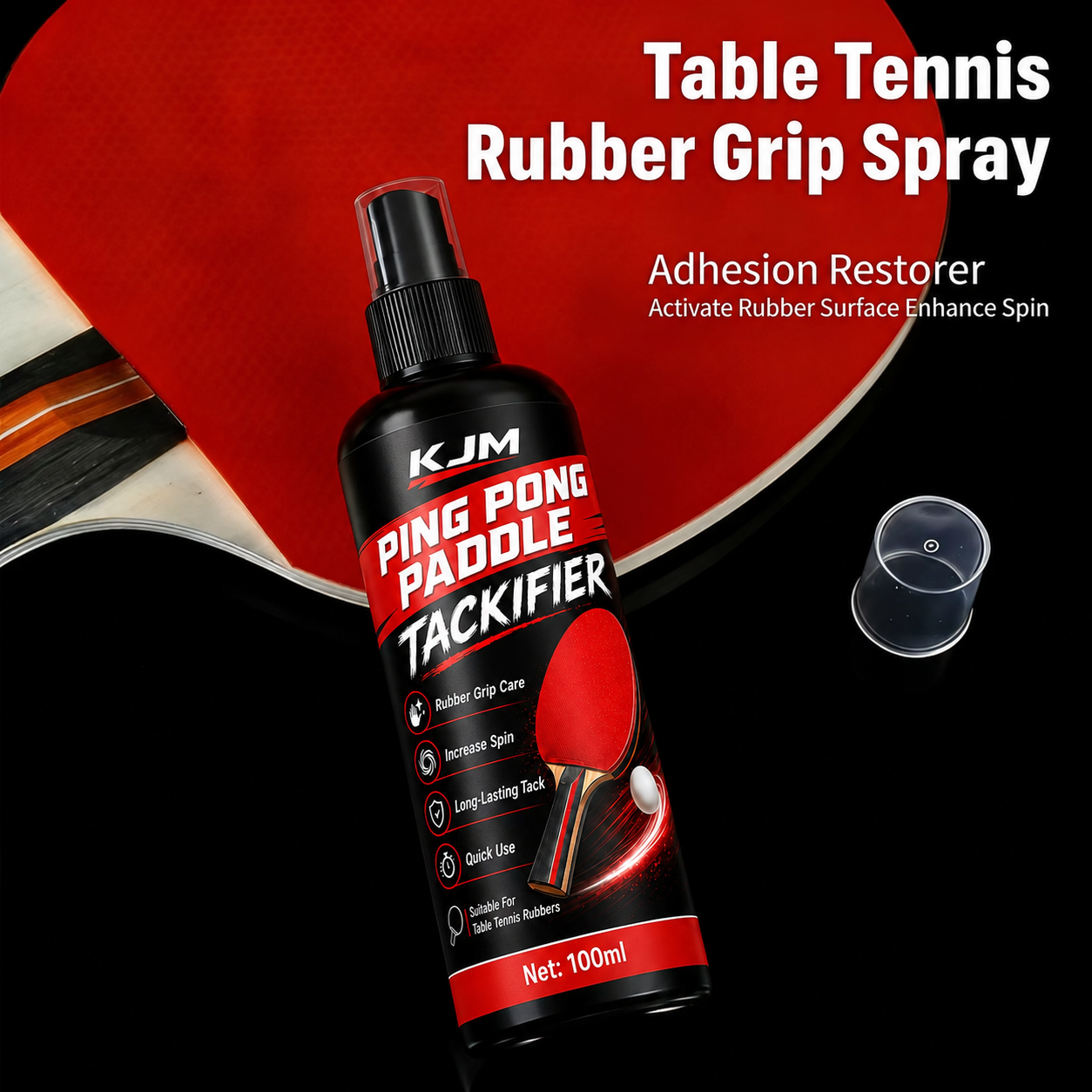 KJM Table Tennis Racket Tackif - Table Tennis Paddle Set のレビューと価格