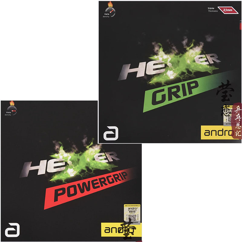 Andro HEXER GRIP table tennis  - Table Tennis Paddle Set のレビューと価格