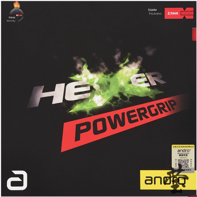 Andro HEXER GRIP table tennis  - Table Tennis Paddle Set のレビューと価格