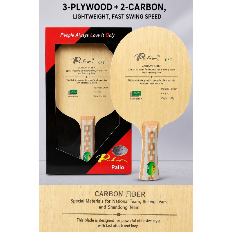 Original 1pcs  Palio CAT Table - Stiga Carbon Blade のレビューと価格