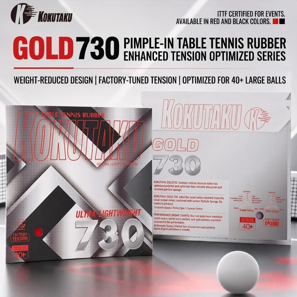 Kokutaku Table Tennis Racket R - Table Tennis Paddle Set のレビューと価格