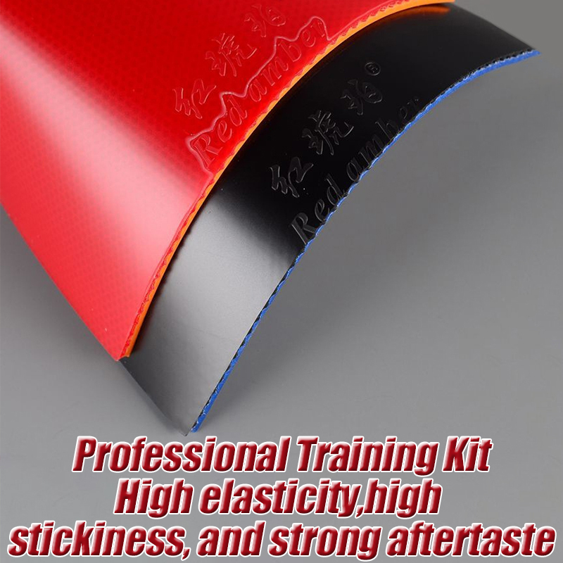 ●Red Amber Table Tennis Rubber - Table Tennis Practice のレビューと価格