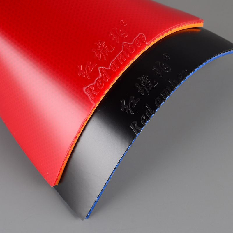 ●Red Amber Table Tennis Rubber - Table Tennis Practice のレビューと価格