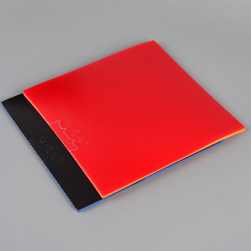 ●Red Amber Table Tennis Rubber - Table Tennis Practice のレビューと価格