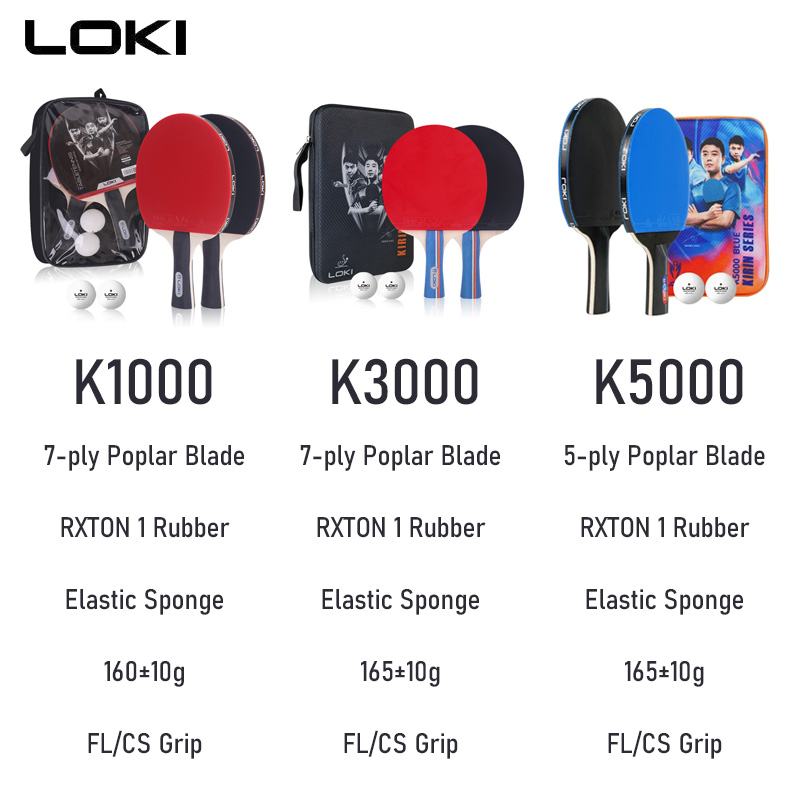 LOKI K1000 K3000 K5000 Table T - Table Tennis Touch のレビューと価格
