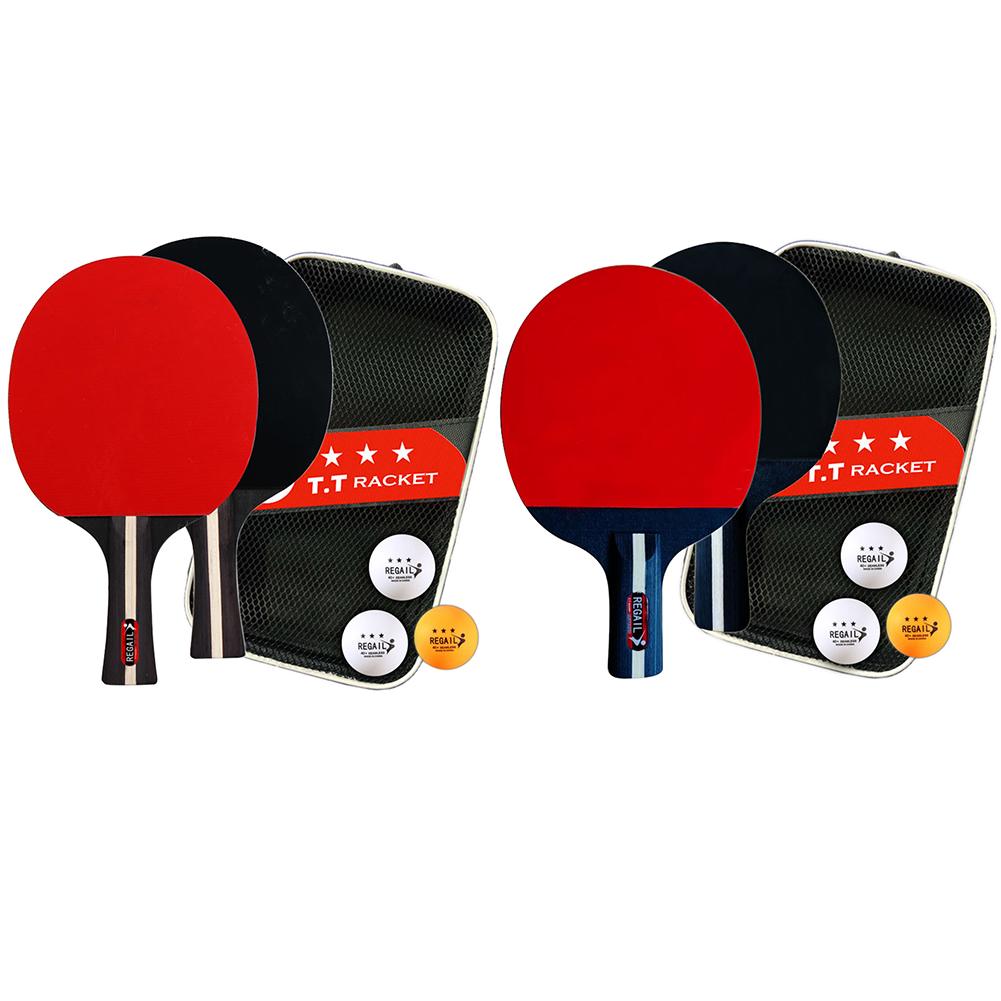 Table Tennis Racket 2 Rackets  - Table Tennis Zlc のレビューと価格
