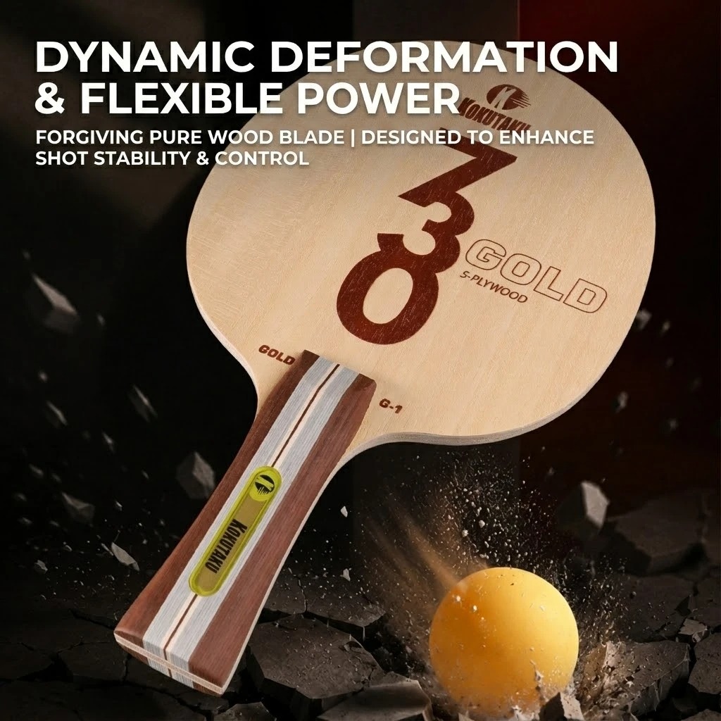 Kokutaku Table Tennis Blade FL - Table Tennis Practice のレビューと価格