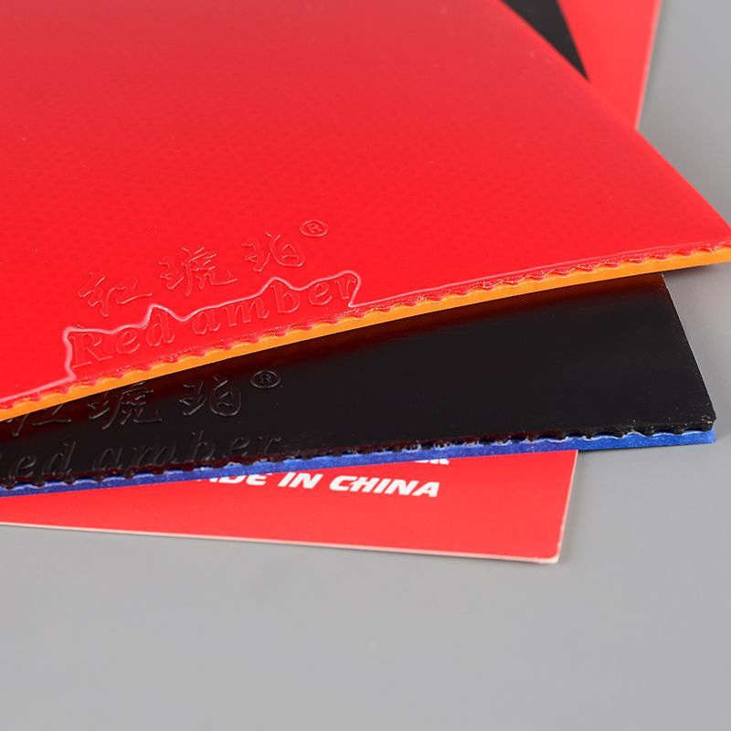 Red Amber Table Tennis Rubber  - Table Tennis Practice のレビューと価格