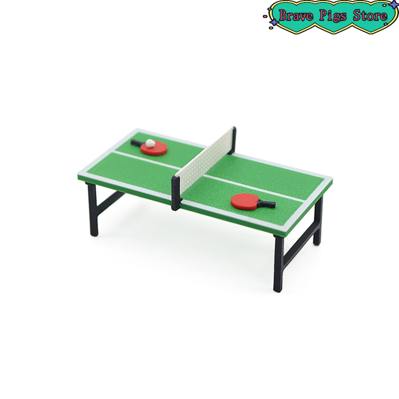 1:12 Miniature Table Tennis Ra - Table Tennis Paddle Set のレビューと価格