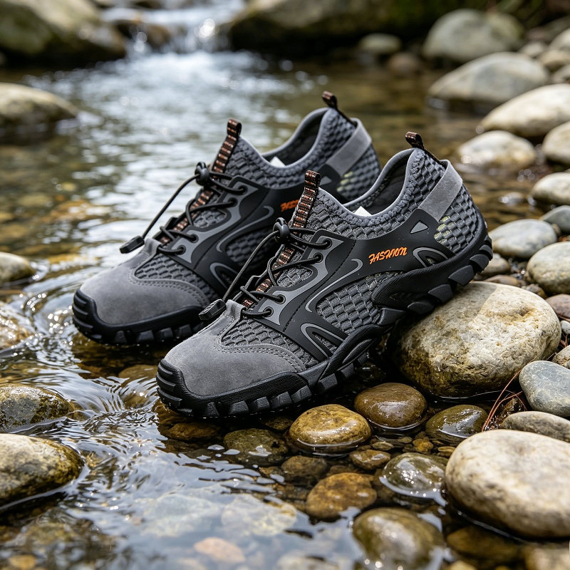 YUYIIN Sneakers Men Outdoor An - Anti Loop Rubber のレビューと価格