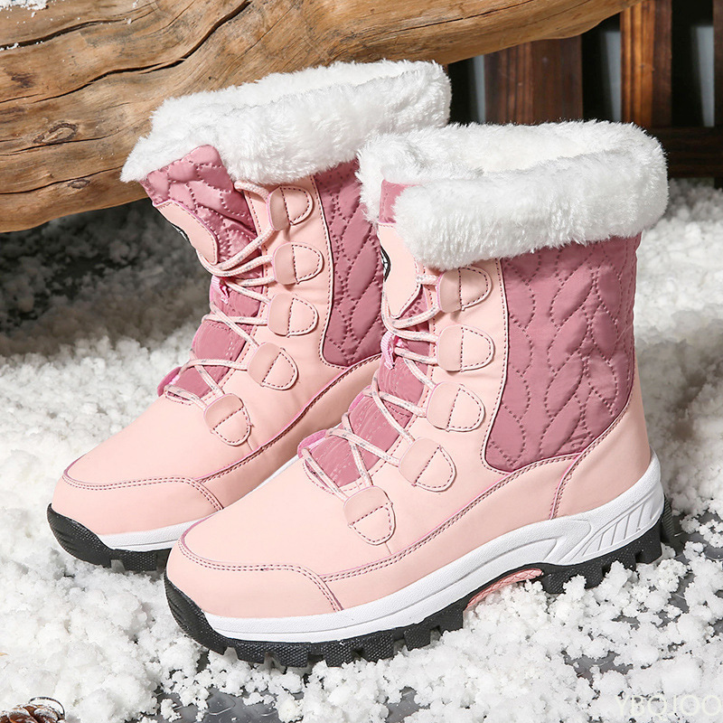 Winter snow boots for women's  - Anti Loop Rubber のレビューと価格