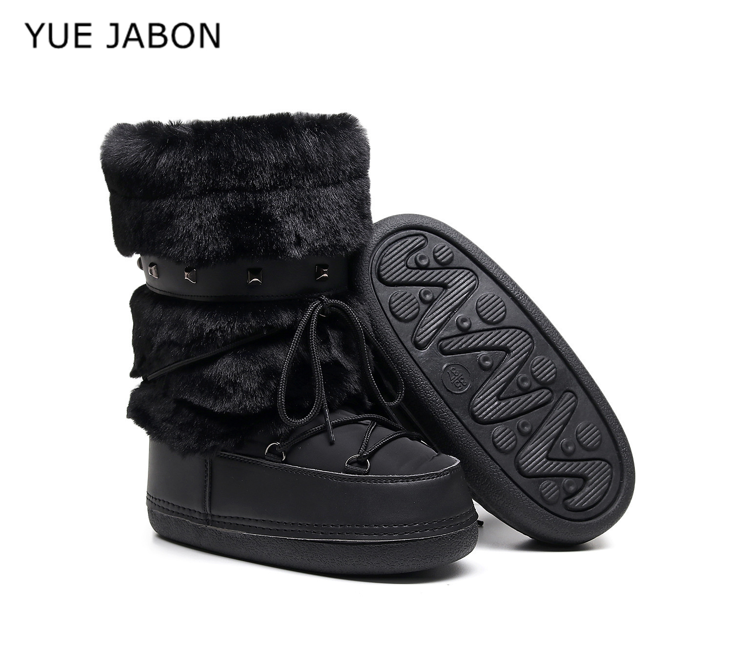 Winter Fur Cross Tied Rivet Sn - Anti Loop Rubber のレビューと価格