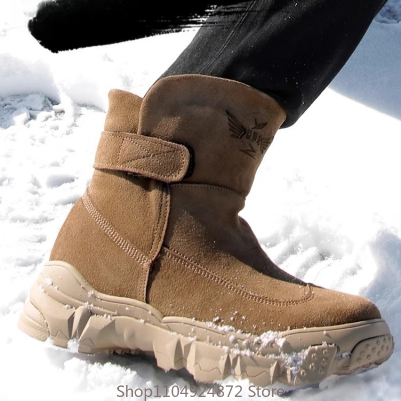 Outdoor Casual Snow Boots Men' - Anti Loop Rubber のレビューと価格