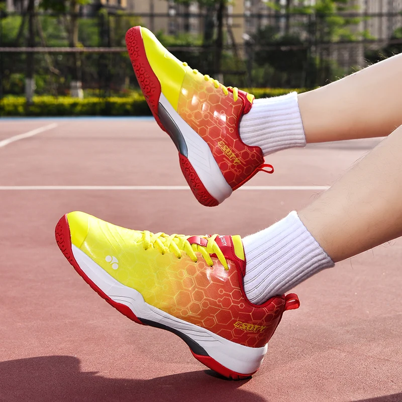 Men Badminton Shoes Non-slip S - Table Tennis Volleyball のレビューと価格