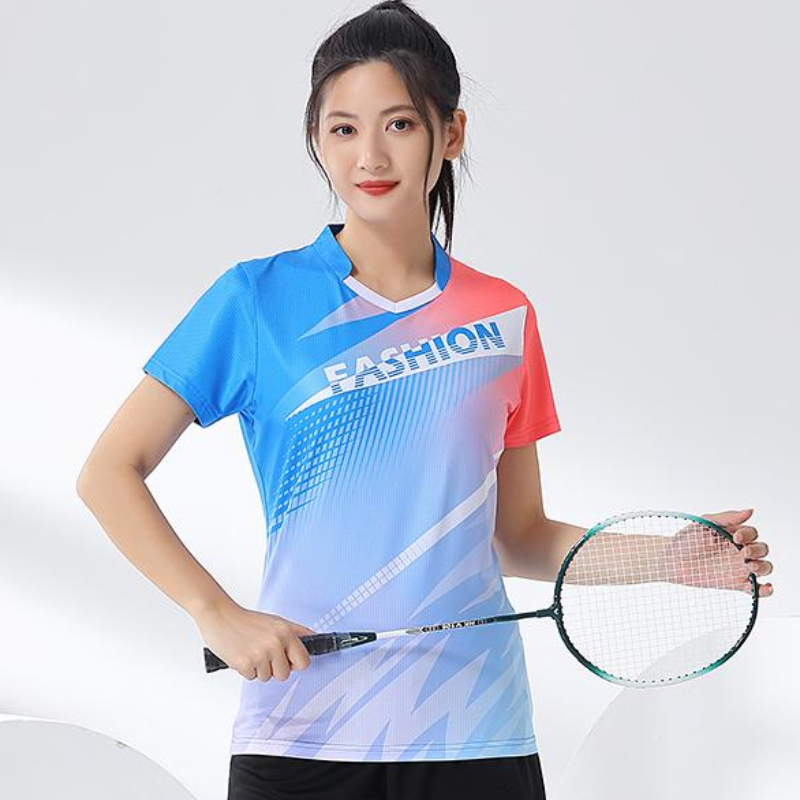 Women Badminton Shirt Print Go - Table Tennis Volleyball のレビューと価格