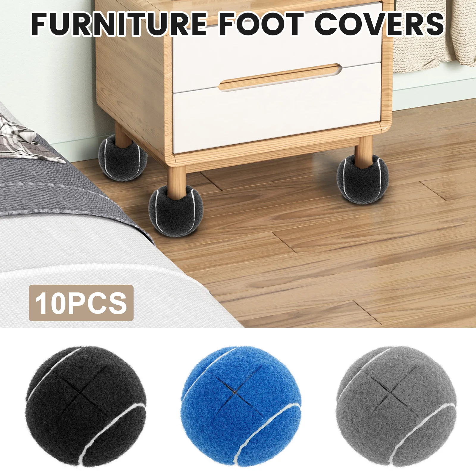 10Pcs Table Chair Foot Covers  - Table Tennis Db Rubbers のレビューと価格