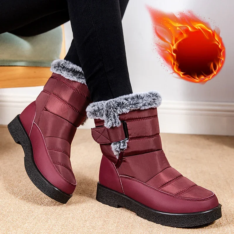 Women's Waterproof Winter Snow - Anti Loop Rubber のレビューと価格