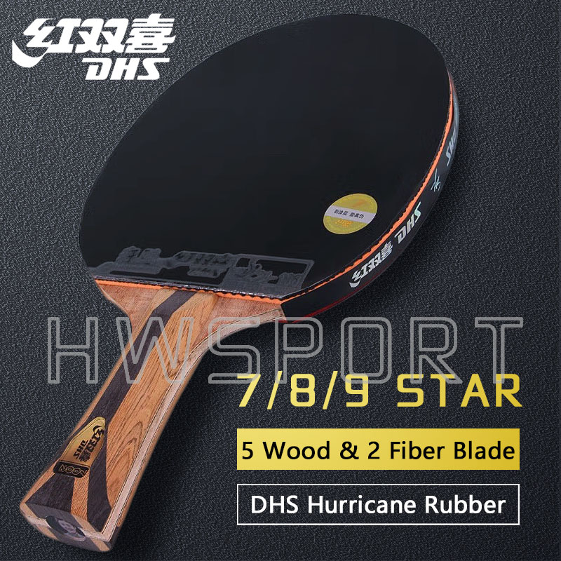 Original DHS 7 Star Table Tenn - Stiga Carbon Blade のレビューと価格