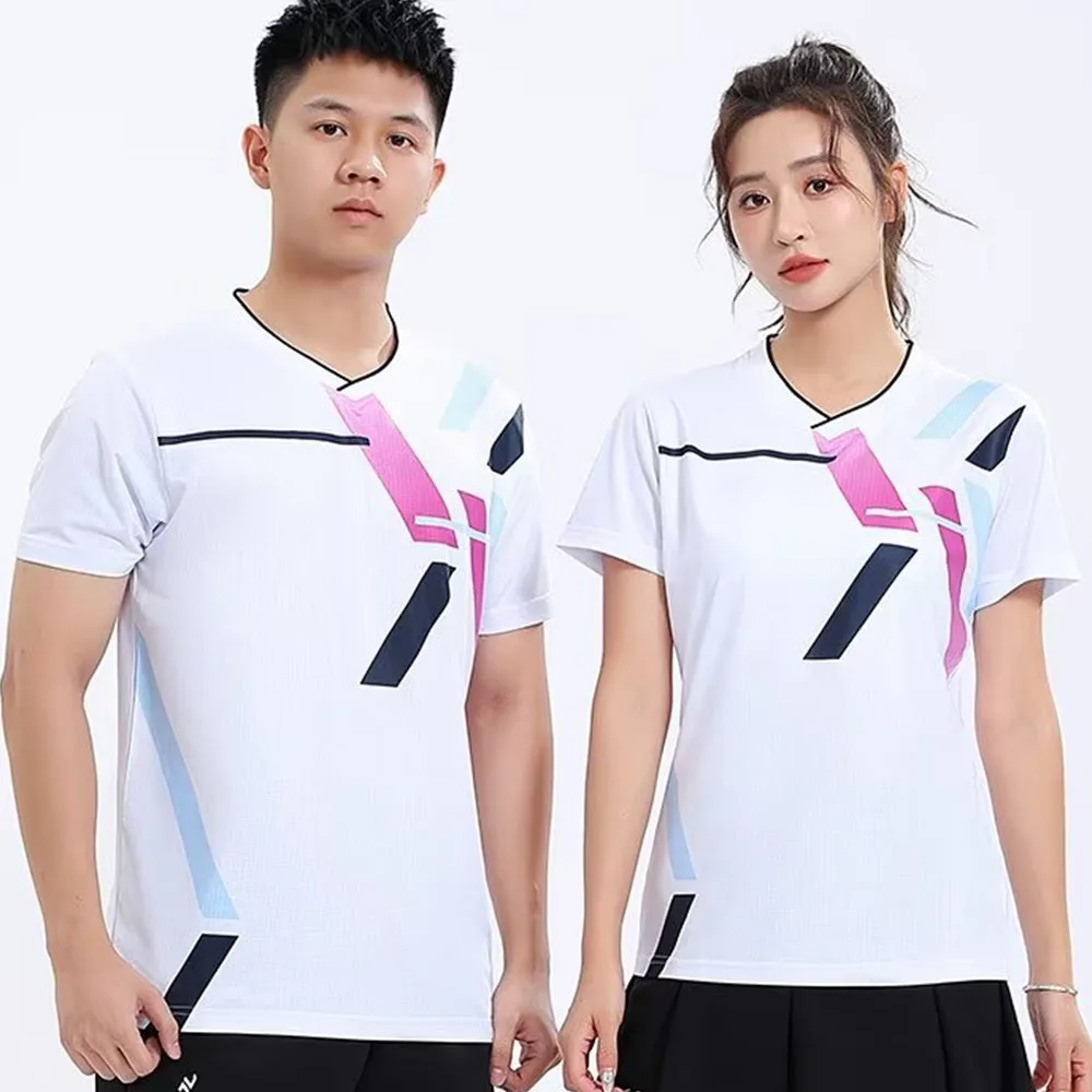 Badminton T-shirt for Men Wome - Table Tennis Volleyball のレビューと価格