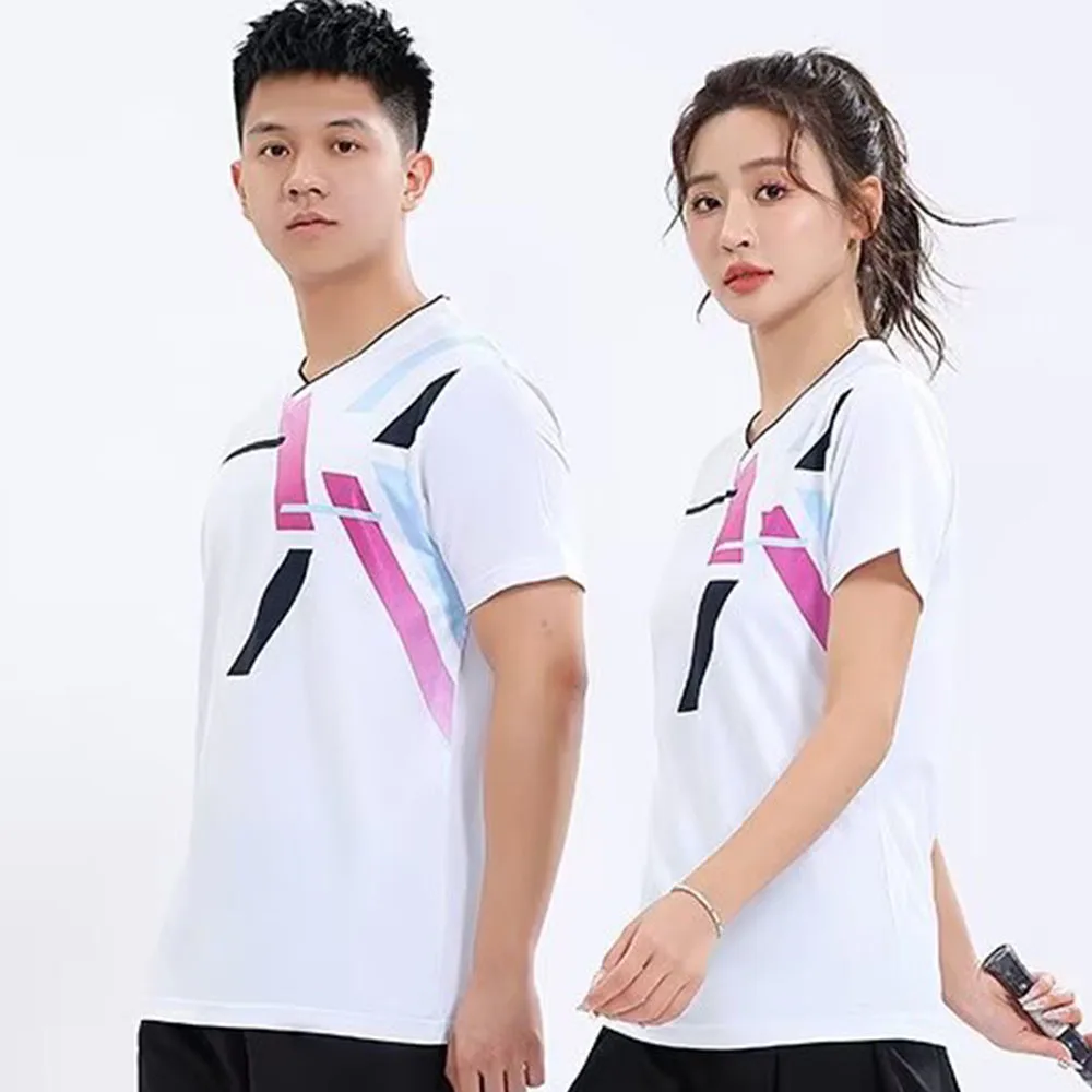 Badminton T-shirt for Men Wome - Table Tennis Volleyball のレビューと価格