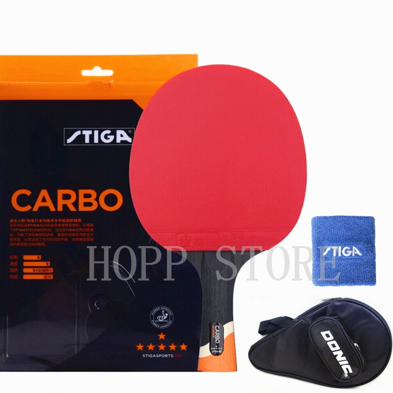STIGA 6 Star Racket Offensive  - Stiga Carbon Blade のレビューと価格