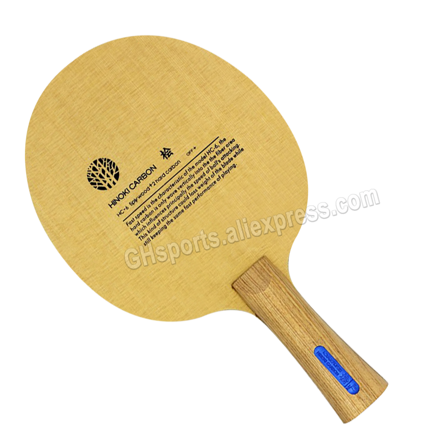 SANWEI HC6S Hinoki Carbon Tabl - Stiga Carbon Blade のレビューと価格